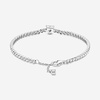 image:imagePANDORA Beads amp Pav Bracelet Timeless Bracelet for Women  Gift for Her  Sterling Silver amp Cubic Zirconia  With Gift Box63 Inches
