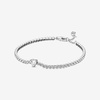 image:imagePANDORA Beads amp Pav Bracelet Timeless Bracelet for Women  Gift for Her  Sterling Silver amp Cubic Zirconia  With Gift Box71 Inches