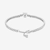 image:imagePANDORA Beads amp Pav Bracelet Timeless Bracelet for Women  Gift for Her  Sterling Silver amp Cubic Zirconia  With Gift Box71 Inches