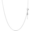 image:imagePANDORA Classic Chain Necklace  Stunning Womens Jewelry  Gift for Her  Sterling Silver Adjustable Classic Necklace  With Gift Box  177