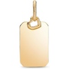 image:imagePANDORA Engravable Rectangle Tag Pendant  14K GoldPlated Engravable Pendant for Women  PANDORA Moments Jewelry  Gifts for Women  Includes Gift Box