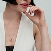 image:imagePANDORA Essence Organically Shaped Heart Pendant Necklace  Gift for Women  Includes Gift BoxSterling silver