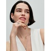 image:imagePANDORA Essence Round Huggie Hoop Earrings  Sterling SIlver Earrings  Gift for Women  Includes Gift Box