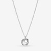 image:imagePANDORA Family Always Encircled Pendant Necklace  Meaningful Family Keepsake  Jewelry for Women with Gift Box  Adjustable Cubic Zirconia Necklace  236