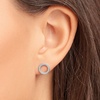 image:imagePANDORA Forever Stud Earrings  Great Gift for Her  Stunning Womens Earrings  Sterling Silver amp Cubic Zirconia With Gift Box