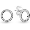 image:imagePANDORA Forever Stud Earrings  Great Gift for Her  Stunning Womens Earrings  Sterling Silver amp Cubic Zirconia With Gift Box