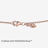 image:imagePANDORA Jewelry  Classic Cable Chain Necklace with Lobster Clasp  Great Gift for Women  Made Rose Gold With Gift Box354