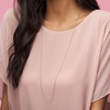 image:imagePANDORA Jewelry  Classic Cable Chain Necklace with Lobster Clasp  Great Gift for Women  Made Rose Gold With Gift Box354