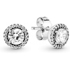 image:imagePANDORA Round Sparkle Stud Earrings  Classic Earrings for Women  Great Gift for Women  Made with Sterling Silver amp Cubic Zirconia With Gift Box
