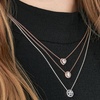 image:imagePANDORA Sparkling Heart Collier Necklace  Adjustable Jewelry with Lobster Clasp  Gift for Her  14k Rose Gold amp Cubic Zirconia  With Gift Box  177