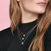 image:imagePANDORA Sparkling Heart Collier Necklace  Adjustable Jewelry with Lobster Clasp  Gift for Her  14k Rose Gold amp Cubic Zirconia  With Gift Box  177