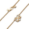 image:imagePANDORA Sparkling Infinity Heart Collier Necklace Gift for Her  With Gift Box  19714k goldplated unique metal blend