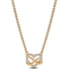 image:imagePANDORA Sparkling Infinity Heart Collier Necklace Gift for Her  With Gift Box  19714k goldplated unique metal blend