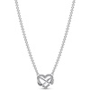 image:imagePANDORA Sparkling Infinity Heart Collier Necklace Gift for Her  With Gift Box  197Sterling Silver