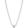 image:imagePANDORA Triple Stone Heart Collier Necklace  Gift for Her  Jewelry for Women  With Gift Box  177Sterling silver