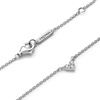 image:imagePANDORA Triple Stone Heart Collier Necklace  Gift for Her  Jewelry for Women  With Gift Box  177Sterling silver