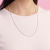 image:imagePandora Cable Chain Necklace  Classic Chain Necklace with Lobster Clasp  Gift for Her  Sterling Silver Adjustable Necklace  With Gift Box236