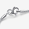 image:imagePandora Moments Studded Chain Bracelet  Compatible Moments Charms  Gift for Her  Sterling Silver  With Gift Box83 Inches