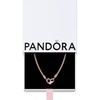 image:imagePANDORA Moments Studded Chain Necklace  Gift for Her  Stunning Womens Jewelry  With Gift BoxRose Gold