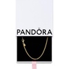 image:imagePANDORA Rolo Chain Necklace  Adjustable with Lobster Clasp  for Her  14K GoldPlated Shine  with Gift Box  236