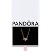 image:imagePANDORA Sparkling Infinity Heart Collier Necklace Gift for Her  With Gift Box  19714k goldplated unique metal blend