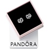 image:imagePANDORA Sparkling Infinity Heart Stud Earrings  Gift for Her  Sterling Silver Stud Earrings with Cubic Zirconia for Women  With Gift Box