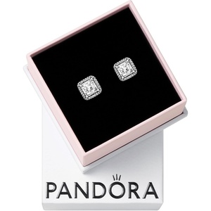 image:imagePANDORA Elegance Earrings  Timeless Earrings for Women  Gift for Her  Sterling Silver amp Cubic Zirconia  With Gift Box