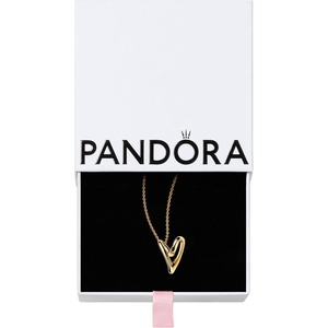 image:imagePANDORA Essence Organically Shaped Heart Pendant Necklace  Gift for Women  Includes Gift BoxGold