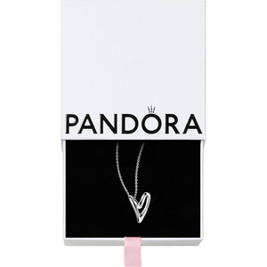 image:imagePANDORA Essence Organically Shaped Heart Pendant Necklace  Gift for Women  Includes Gift BoxSterling silver