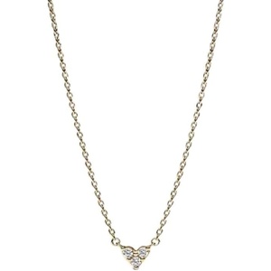 image:imagePANDORA Triple Stone Heart Collier Necklace  Gift for Her  Jewelry for Women  With Gift Box  177Gold