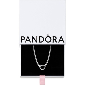 image:imagePANDORAHeart Closure Snake Chain NecklaceSterling silver45With Gift Box
