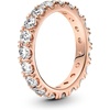 image:imagePANDORA Sparkling Row Eternity Ring  Ring for Women  Layering or Stackable Ring  Gift for Her Shine with Cubic Zirconia  With Gift BoxRose Gold