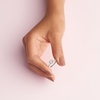 image:imagePANDORAElevated Heart RingWith Gift BoxSilver Clear