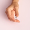 image:imagePandora Band of Hearts Ring  Stackable Ring for Women  Gift for Her Sterling Silver  With Gift Box