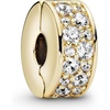 image:imagePANDORA Clear Pave Clip Charm  Compatible with Pandora Timeless Bracelets  Gift for Her  PANDORA Shine amp Cubic Zirconia  with Gift Box