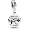 image:imagePANDORA Friends Are Family Dangle Charm  Compatible with PANDORA Moments  Jewelry for Women  Gift for Her  Made with Sterling Silver amp Enamel  With Gift Box