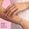 image:imagePANDORA Heart Clasp Snake Chain Bracelet  Heart Clasp  Romantic Jewelry for Her with Gift Box  Compatible Moments Charms  Sterling Silver67 Inches