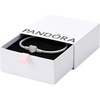 image:imagePANDORA Moments Sparkling Heart Clasp Snake Chain Bracelet  Compatible Moments Charms  Gift for Her83 Inches
