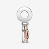 image:imagePANDORA Sparkling Infinity Heart Dangle Charm  Compatible Moments  Gift for Her Made Rose Sterling Silver Cubic Zirconia amp Enamel  With Gift Box