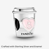 image:imagePANDORA Take a Break Coffee Cup Charm  Engraved Charm  Gift for Coffee Lovers  With Gift Box  Compatible Moments Charm Bracelets  Sterling Silver