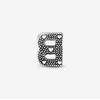 image:imagePandora Alphabet Charm  Compatible Moments  Gift for Her  Made with Sterling Silver  with Gift BoxLetter B
