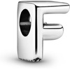 image:imagePandora Alphabet Charm  Compatible Moments  Gift for Her  Made with Sterling Silver  with Gift BoxLetter F