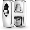 image:imagePandora Alphabet Charm  Compatible Moments  Gift for Her  Made with Sterling Silver  with Gift BoxLetter H