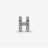 image:imagePandora Alphabet Charm  Compatible Moments  Gift for Her  Made with Sterling Silver  with Gift BoxLetter H