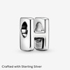 image:imagePandora Alphabet Charm  Compatible Moments  Gift for Her  Made with Sterling Silver  with Gift BoxLetter H