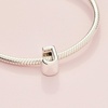 image:imagePandora Alphabet Charm  Compatible Moments  Gift for Her  Made with Sterling Silver  with Gift BoxLetter J