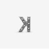 image:imagePandora Alphabet Charm  Compatible Moments  Gift for Her  Made with Sterling Silver  with Gift BoxLetter K