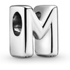 image:imagePandora Alphabet Charm  Compatible Moments  Gift for Her  Made with Sterling Silver  with Gift BoxLetter M