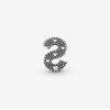 image:imagePandora Alphabet Charm  Compatible Moments  Gift for Her  Made with Sterling Silver  with Gift BoxLetter S