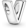 image:imagePandora Alphabet Charm  Compatible Moments  Gift for Her  Made with Sterling Silver  with Gift BoxLetter V